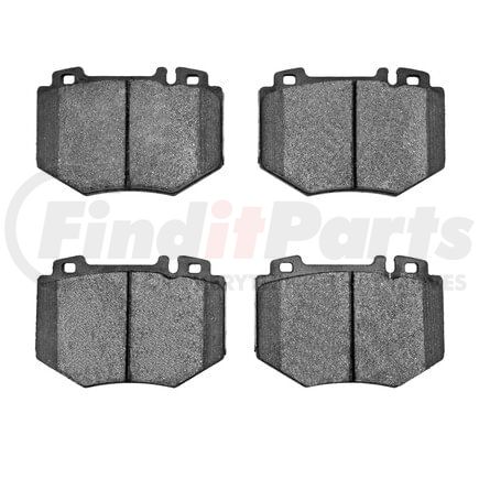 1551-0985-00 by DYNAMIC FRICTION COMPANY - 5000 Advanced Brake Pads - Low Metallic