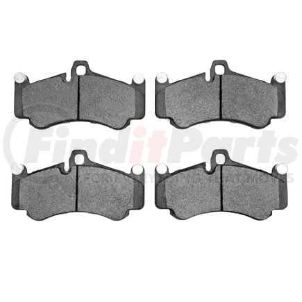 1551-0991-00 by DYNAMIC FRICTION COMPANY - 5000 Advanced Brake Pads - Low Metallic