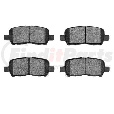 1551-0999-00 by DYNAMIC FRICTION COMPANY - 5000 Advanced Brake Pads - Ceramic