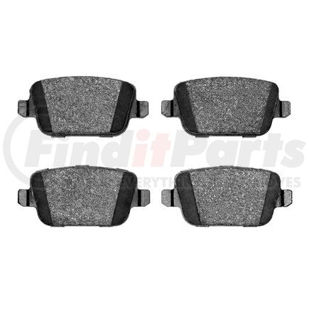 1310-1314-00 by DYNAMIC FRICTION COMPANY - 3000 Ceramic Brake Pads