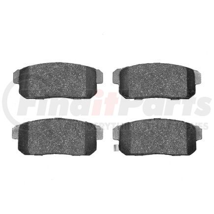 1551-1008-00 by DYNAMIC FRICTION COMPANY - 5000 Advanced Brake Pads - Semi Metallic