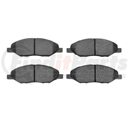 1310-1345-00 by DYNAMIC FRICTION COMPANY - 3000 Ceramic Brake Pads