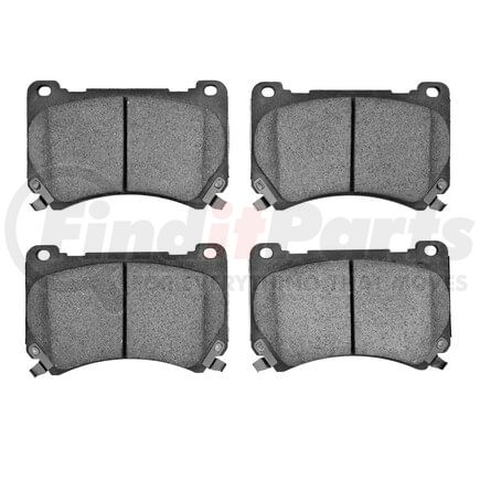 1310-1396-00 by DYNAMIC FRICTION COMPANY - 3000 Ceramic Brake Pads