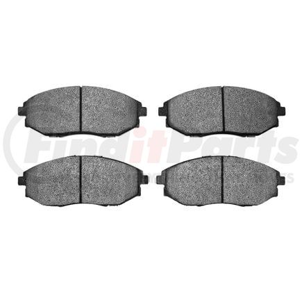 1551-1031-00 by DYNAMIC FRICTION COMPANY - 5000 Advanced Brake Pads - Ceramic