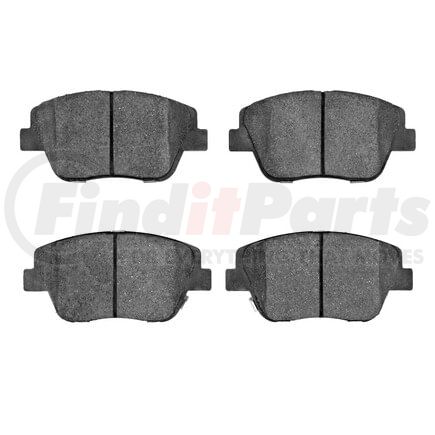 1310-1444-00 by DYNAMIC FRICTION COMPANY - 3000 Ceramic Brake Pads