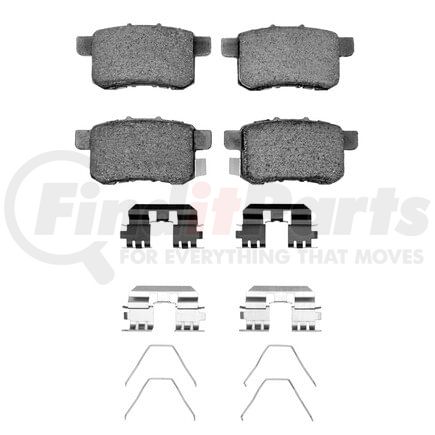 1310-1451-01 by DYNAMIC FRICTION COMPANY - 3000 Ceramic Pads and Hardware Kit