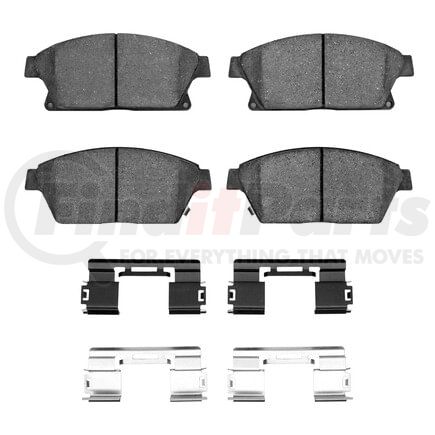 1310-1467-01 by DYNAMIC FRICTION COMPANY - 3000 Ceramic Pads and Hardware Kit