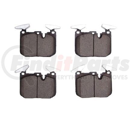 1551-1609-10 by DYNAMIC FRICTION COMPANY - 5000 Advanced Brake Pads - Low Metallic