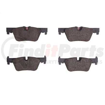 1551-1613-00 by DYNAMIC FRICTION COMPANY - 5000 Advanced Brake Pads - Ceramic