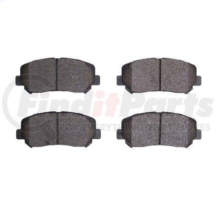 1551-1623-00 by DYNAMIC FRICTION COMPANY - 5000 Advanced Brake Pads - Ceramic