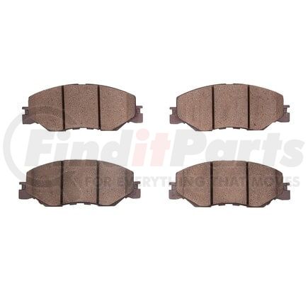 1310-2185-00 by DYNAMIC FRICTION COMPANY - DFC 3000 Ceramic Brake Pads