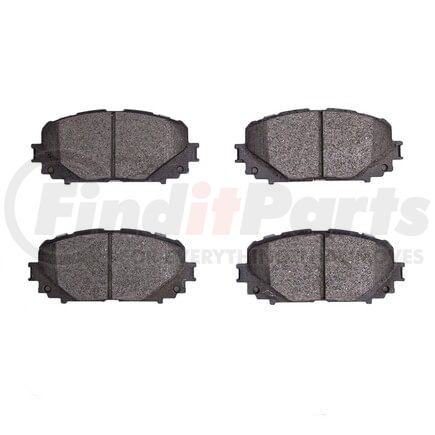 1551-1628-00 by DYNAMIC FRICTION COMPANY - 5000 Advanced Brake Pads - Ceramic
