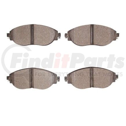 1551-1633-10 by DYNAMIC FRICTION COMPANY - 5000 Advanced Brake Pads - Ceramic