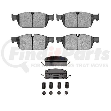 1551-1636-11 by DYNAMIC FRICTION COMPANY - 5000 Advanced Pads - Ceramic and Hardware Kit