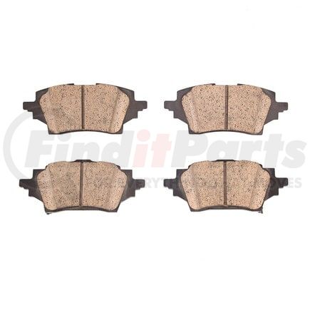 1310-2202-00 by DYNAMIC FRICTION COMPANY - 3000 Ceramic Brake Pads