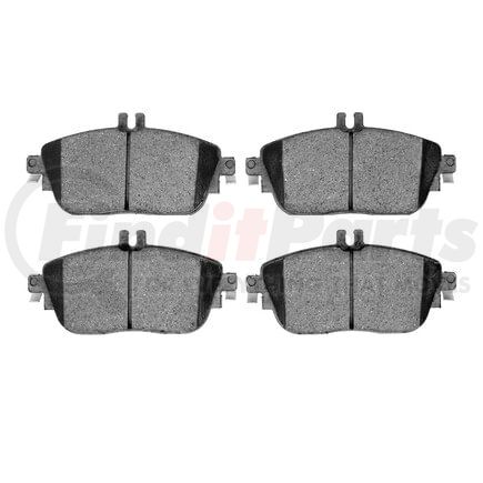 1551-1694-00 by DYNAMIC FRICTION COMPANY - 5000 Advanced Brake Pads - Low Metallic