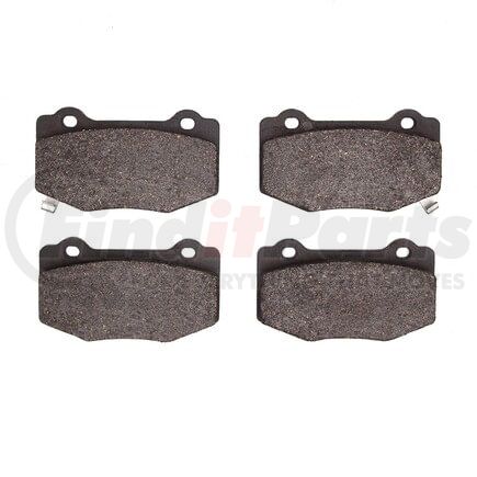 1551-1718-00 by DYNAMIC FRICTION COMPANY - 5000 Advanced Brake Pads - Ceramic