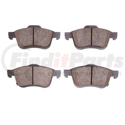 1551-1721-00 by DYNAMIC FRICTION COMPANY - 5000 Advanced Brake Pads - Ceramic