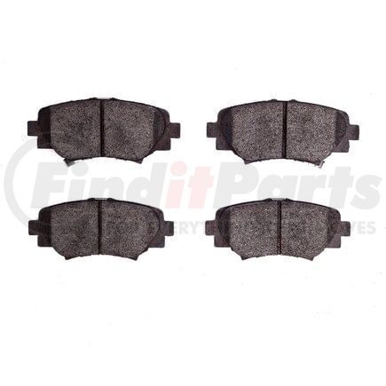 1551-1729-00 by DYNAMIC FRICTION COMPANY - 5000 Advanced Brake Pads - Ceramic