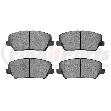 1551-1735-00 by DYNAMIC FRICTION COMPANY - 5000 Advanced Brake Pads - Ceramic