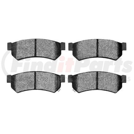 1551-1739-00 by DYNAMIC FRICTION COMPANY - 5000 Advanced Brake Pads - Ceramic