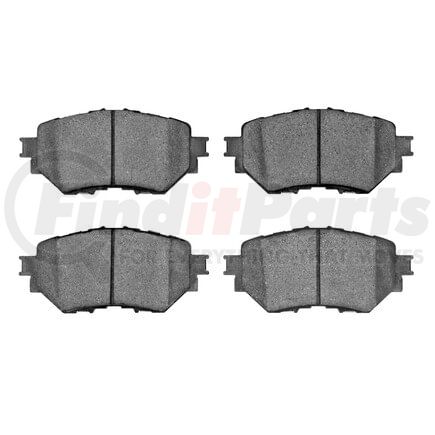 1551-1759-00 by DYNAMIC FRICTION COMPANY - 5000 Advanced Brake Pads - Ceramic
