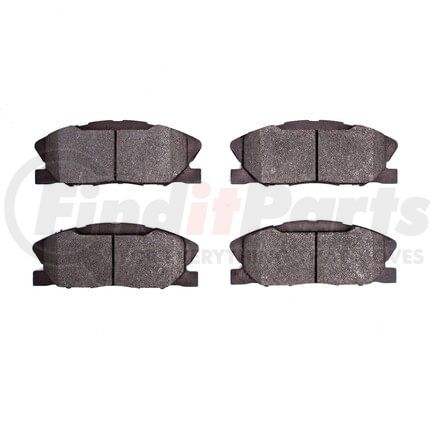 1551-1767-00 by DYNAMIC FRICTION COMPANY - 5000 Advanced Brake Pads - Low Metallic