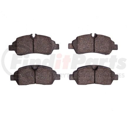 1551-1775-00 by DYNAMIC FRICTION COMPANY - 5000 Advanced Brake Pads - Semi Metallic