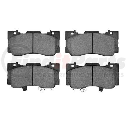 1551-1784-00 by DYNAMIC FRICTION COMPANY - 5000 Advanced Brake Pads - Ceramic