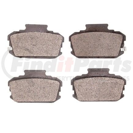 1311-0037-00 by DYNAMIC FRICTION COMPANY - 3000 Semi-Metallic Brake Pads
