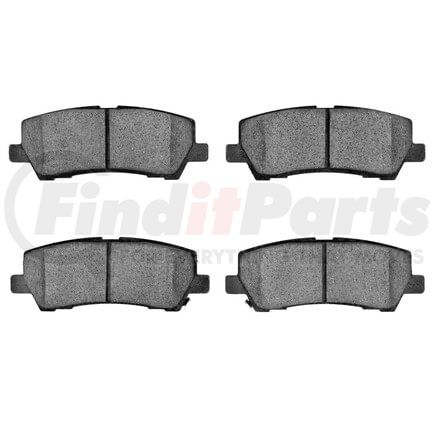 1551-1793-00 by DYNAMIC FRICTION COMPANY - 5000 Advanced Brake Pads - Ceramic