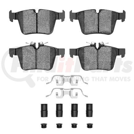 1551-1795-01 by DYNAMIC FRICTION COMPANY - 5000 Advanced Pads - Ceramic and Hardware Kit