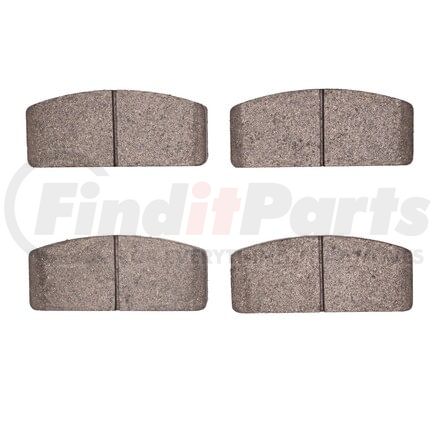 1311-0046-00 by DYNAMIC FRICTION COMPANY - 3000 Semi-Metallic Brake Pads