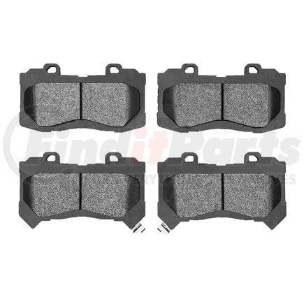 1551-1802-00 by DYNAMIC FRICTION COMPANY - 5000 Advanced Brake Pads - Ceramic