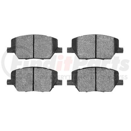 1551-1811-00 by DYNAMIC FRICTION COMPANY - 5000 Advanced Brake Pads - Ceramic