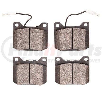 1311-0077-00 by DYNAMIC FRICTION COMPANY - 3000 Semi-Metallic Brake Pads