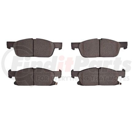 1551-1818-10 by DYNAMIC FRICTION COMPANY - 5000 Advanced Brake Pads - Ceramic