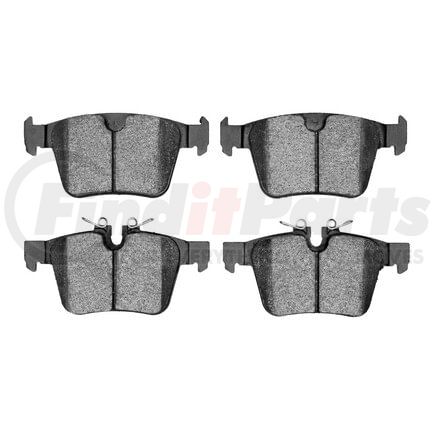 1551-1821-00 by DYNAMIC FRICTION COMPANY - 5000 Advanced Brake Pads - Ceramic