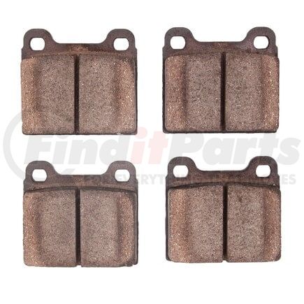 1311-0096-00 by DYNAMIC FRICTION COMPANY - 3000 Semi-Metallic Brake Pads