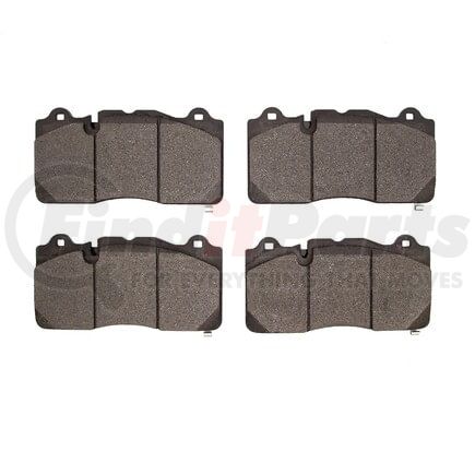 1551-1835-00 by DYNAMIC FRICTION COMPANY - 5000 Advanced Brake Pads - Low Metallic