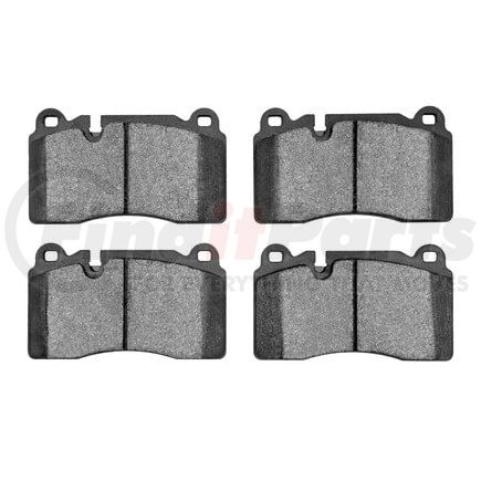 1551-1849-00 by DYNAMIC FRICTION COMPANY - 5000 Advanced Brake Pads - Low Metallic