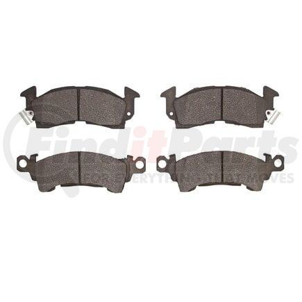 1311-0122-00 by DYNAMIC FRICTION COMPANY - 3000 Semi-Metallic Brake Pads