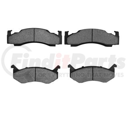 1311-0123-00 by DYNAMIC FRICTION COMPANY - 3000 Semi-Metallic Brake Pads