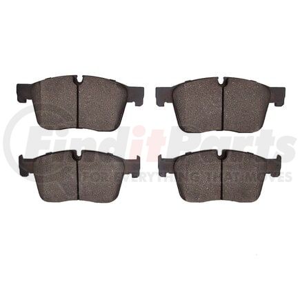 1551-1861-00 by DYNAMIC FRICTION COMPANY - 5000 Advanced Brake Pads - Ceramic