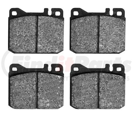 1311-0145-00 by DYNAMIC FRICTION COMPANY - 3000 Semi-Metallic Brake Pads