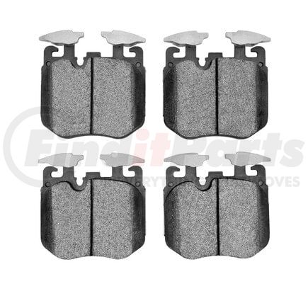 1551-1868-00 by DYNAMIC FRICTION COMPANY - 5000 Advanced Brake Pads - Ceramic