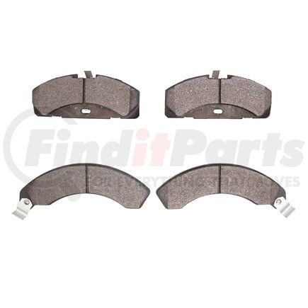 1311-0151-00 by DYNAMIC FRICTION COMPANY - 3000 Semi-Metallic Brake Pads