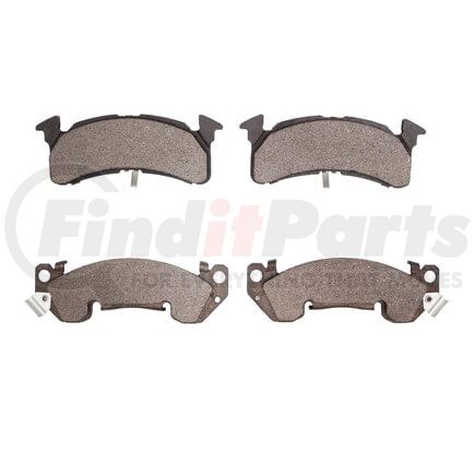 1311-0153-00 by DYNAMIC FRICTION COMPANY - 3000 Semi-Metallic Brake Pads