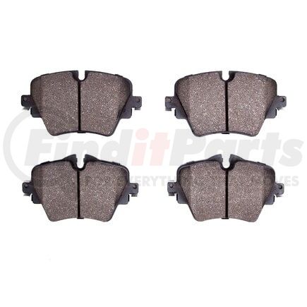 1551-1892-00 by DYNAMIC FRICTION COMPANY - 5000 Advanced Brake Pads - Ceramic