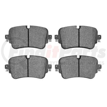 1551-1895-00 by DYNAMIC FRICTION COMPANY - 5000 Advanced Brake Pads - Ceramic